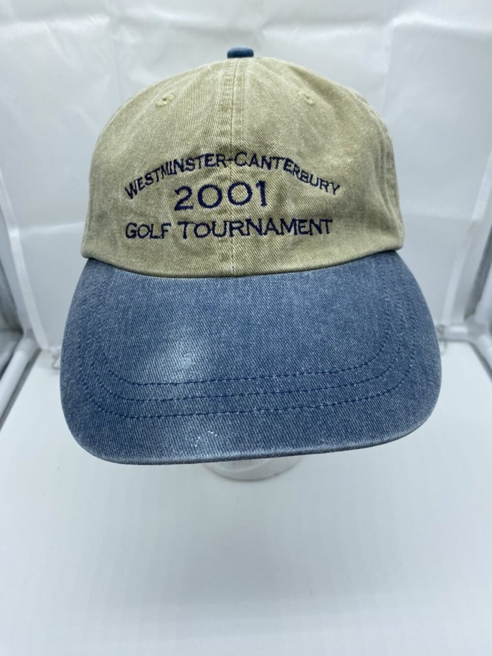 Westminster Canterbury Golf Tournament 2001 Hat Cap Adjustable Strap Back